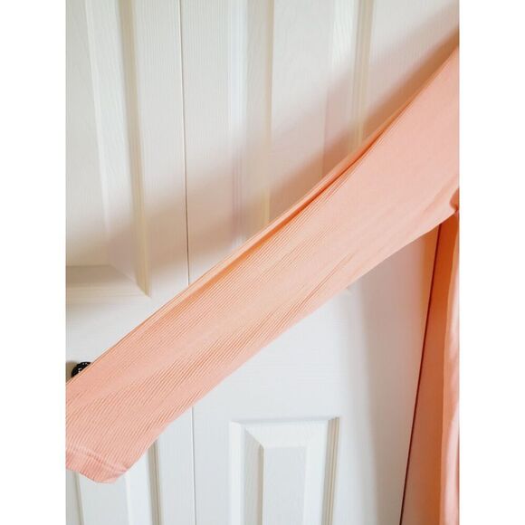 Torrid Supersoft 0 Open Cardigan Long Boyfriend Cardigan Sweater Peach XL NEW - Picture 3 of 7